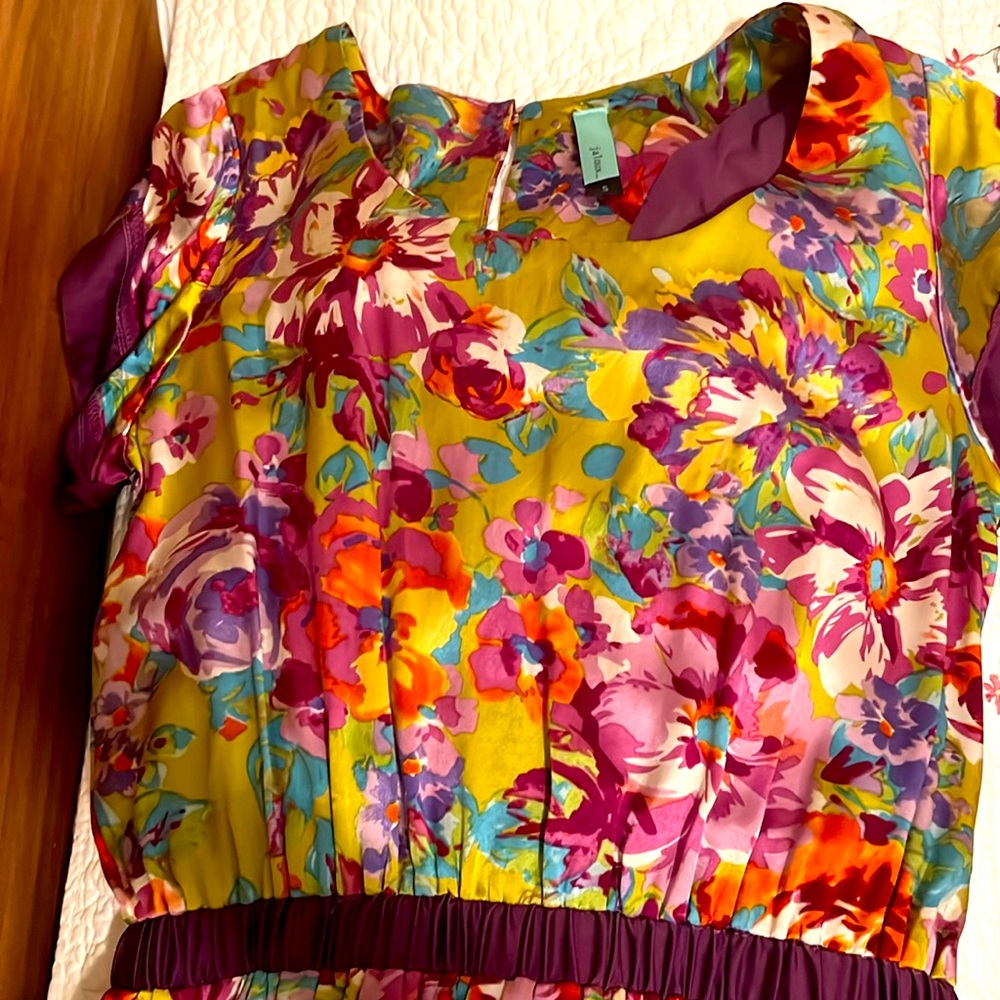 mini silk dress